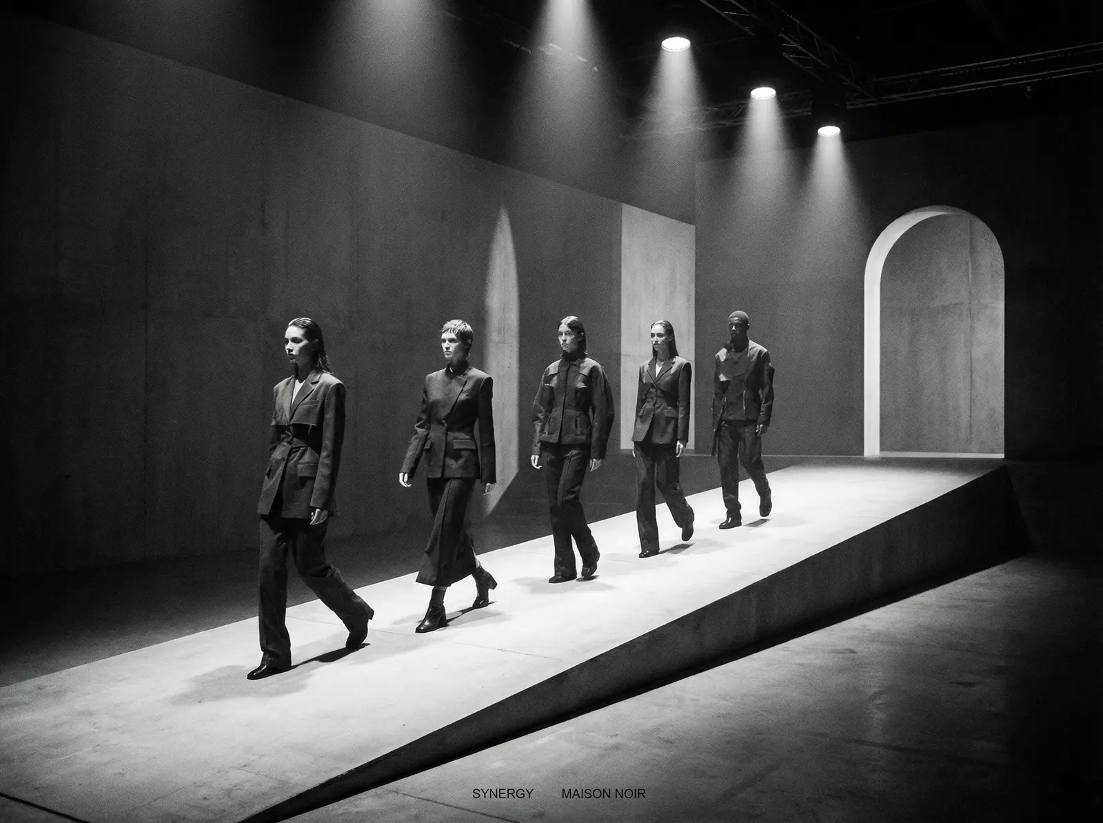 死后相见 灵感橱窗 编队走秀视觉